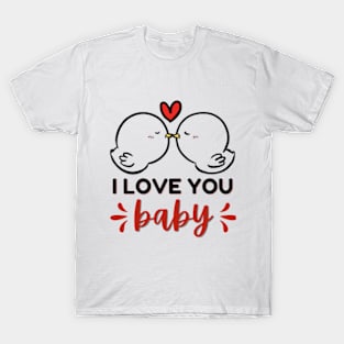 I Love You Bird T-Shirt